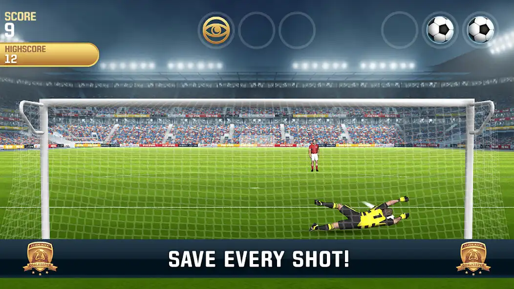 Play Flick Kick Goalkeeper as an online game online Flick Kick Goalkeeper with UptoPlay Play Flick Kick Goalkeeper as an online game Flick Kick Goalkeeper with UptoPlay