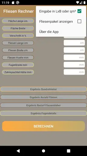 Play Fliesen Rechner as an online game online Fliesen Rechner with UptoPlay com.hst.fliesenplaner Play Fliesen Rechner as an online game Fliesen Rechner with UptoPlay