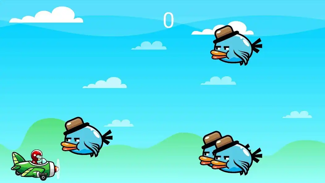 Play Flight Crash Shooting Birds as an online game Flight Crash Shooting Birds with UptoPlay