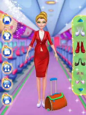 Play Flight Hostess - Flying Fashionable
