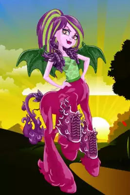 Play Flight Mares Monster Girls Dress Up