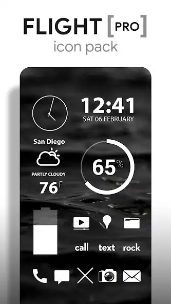 Play Flight Pro - Icon Pack  and enjoy Flight Pro - Icon Pack with UptoPlay