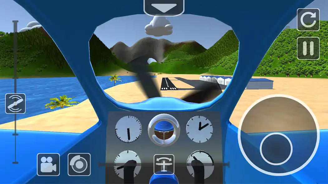 Play Flight Simulator Multiplayer as an online game Flight Simulator Multiplayer with UptoPlay