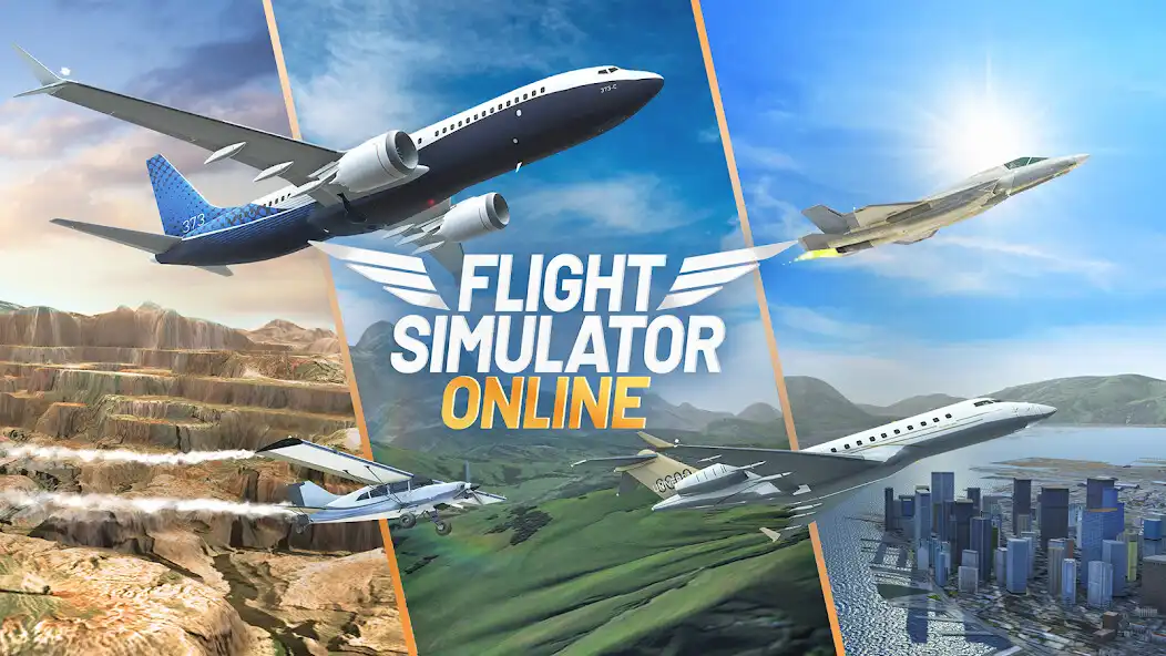 Play Flight Simulator: Plane Game  and enjoy Flight Simulator: Plane Game with UptoPlay
