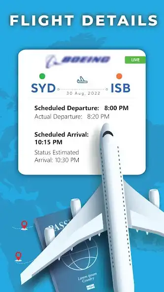 Play Flight Status Tracker Lite as an online game Flight Status Tracker Lite with UptoPlay