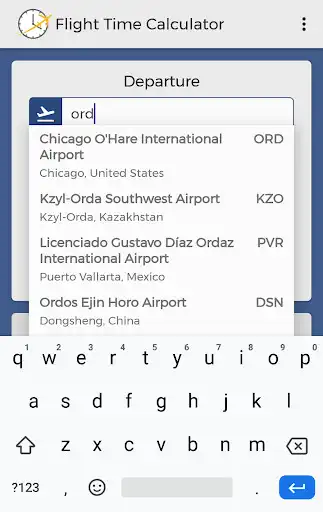 Play Flight Time Calculator as an online game Flight Time Calculator with UptoPlay