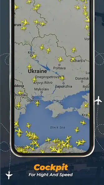 Play Flight Tracker - Air Traffic as an online game Flight Tracker - Air Traffic with UptoPlay