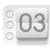 Free play online Flip Clock 3D UCCW Skin APK