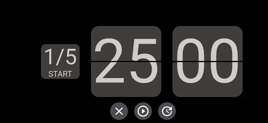 Play Flip clock  Pomodoro timer as an online game Flip clock  Pomodoro timer with UptoPlay
