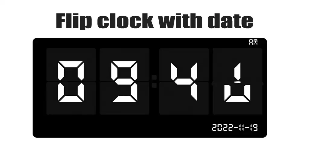 Play flip clock widget screensaver and enjoy flip clock widget screensaver with UptoPlay Play flip clock widget screensaver and enjoy flip clock widget screensaver with UptoPlay