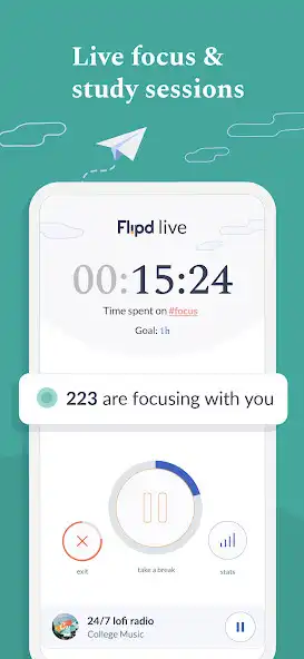 Play Flipd: Focus  Study Timer  and enjoy Flipd: Focus  Study Timer with UptoPlay