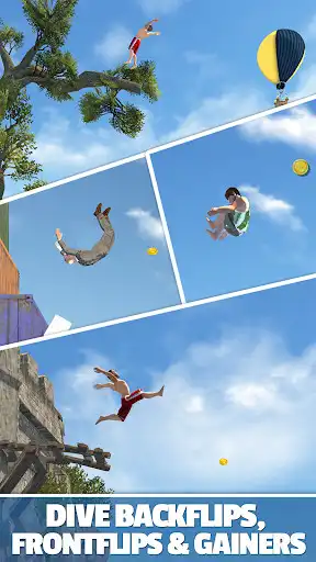 Játsszon Flip Diving online játékként Flip Diving az UptoPlay segítségével
