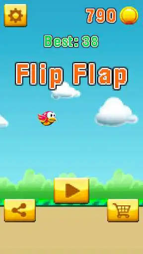 Play Flip-Flap Bird  and enjoy Flip-Flap Bird with UptoPlay