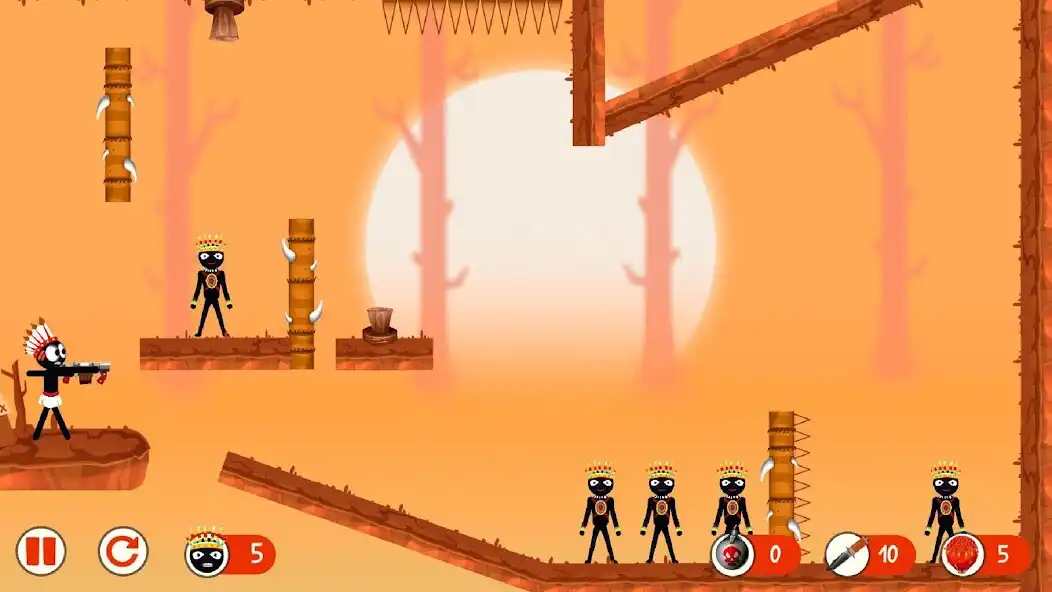 Play Flipman Hunter as an online game Flipman Hunter with UptoPlay