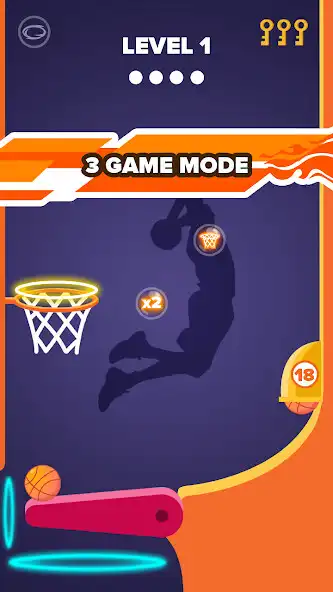Play Flipper Basketball as an online game Flipper Basketball with UptoPlay