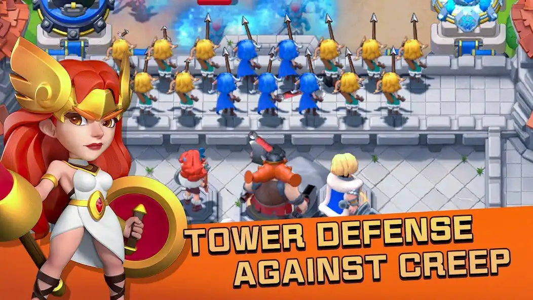 Play Flippin Monster：Idle denfenser as an online game Flippin Monster：Idle denfenser with UptoPlay