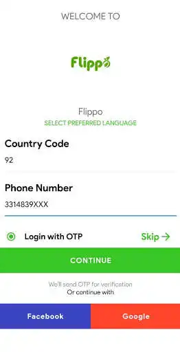 Play Flippo: Your Grocery Partner  and enjoy Flippo: Your Grocery Partner with UptoPlay