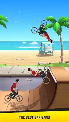 Play Flip Rider - BMX Tricks  and enjoy Flip Rider - BMX Tricks with UptoPlay