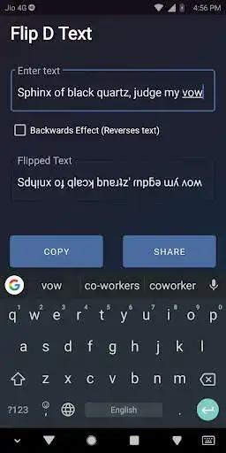 Play Flip Text - Upside Down text flipper as an online game Flip Text - Upside Down text flipper with UptoPlay