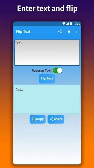 Play Flip Text: upside down text  and enjoy Flip Text: upside down text with UptoPlay