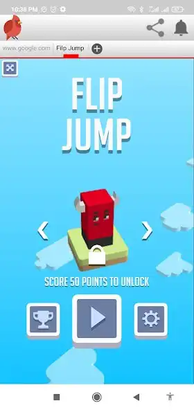 Play Flip The Jump as an online game Flip The Jump with UptoPlay