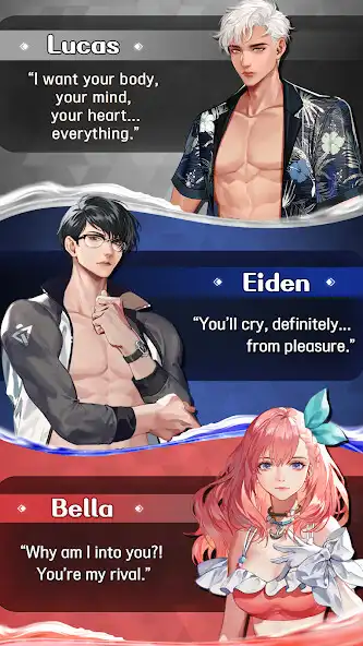 Play Flirting Island : otome story as an online game Flirting Island : otome story with UptoPlay