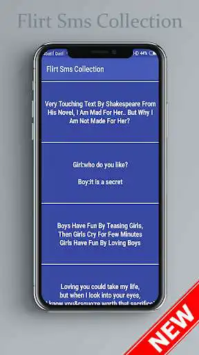 Play Flirt Sms Collection