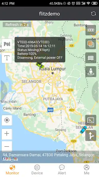 Play Flitztrack GPS as an online game Flitztrack GPS with UptoPlay