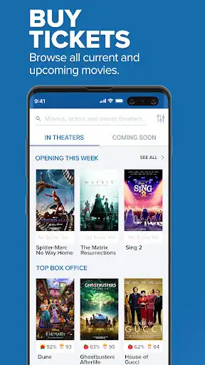 Play Flixster - Showtimes + Tickets  and enjoy Flixster - Showtimes + Tickets with UptoPlay