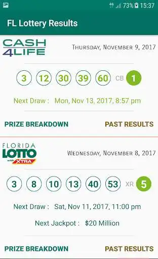 Play FL Lottery Results as an online game FL Lottery Results with UptoPlay