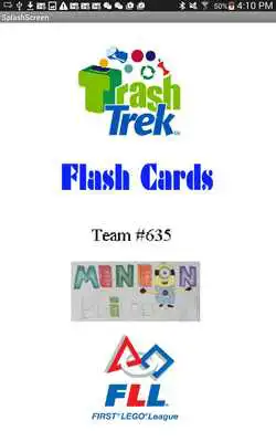Play FLL TrashTrek Vocab FlashCards