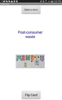 Play FLL TrashTrek Vocab FlashCards