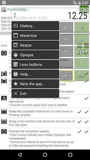 Play Floating Calculator Free as an online game Floating Calculator Free with UptoPlay