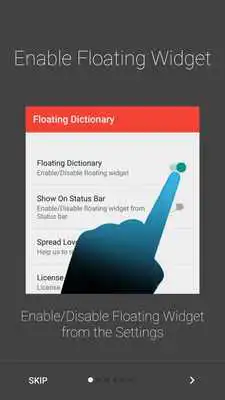 Play Floating Dictionary