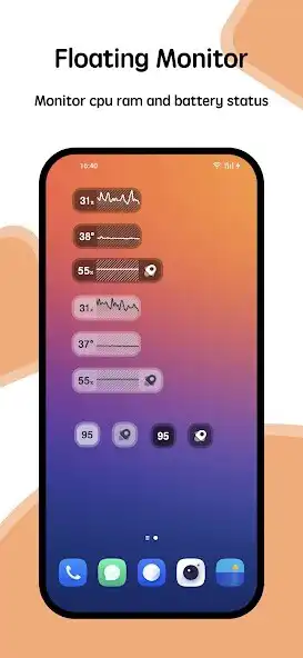 Play Floating Monitor for Cpu Ram  and enjoy Floating Monitor for Cpu Ram with UptoPlay