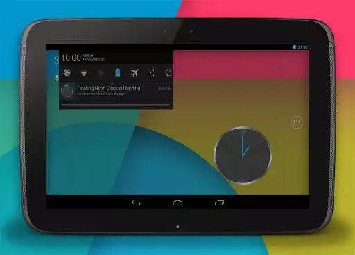 Play Floating Neon Clock as an online game Floating Neon Clock with UptoPlay