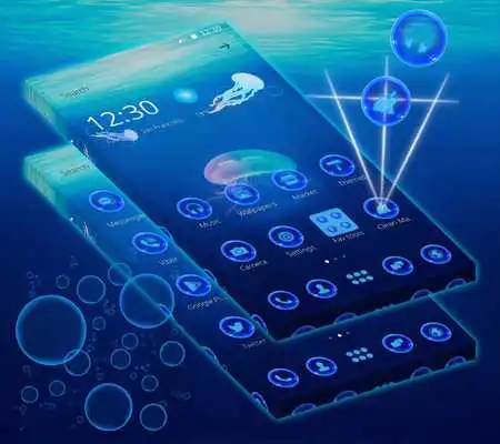 Play Floating Underwater Jellyfish