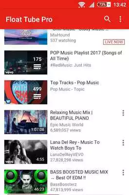 Play Float Tube Pro - Floating Window ( Popup mode )