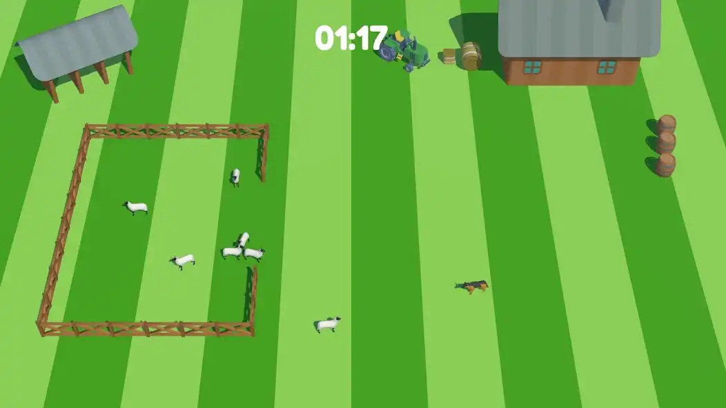 Play Flock Master: Herd the Sheep! as an online game Flock Master: Herd the Sheep! with UptoPlay
