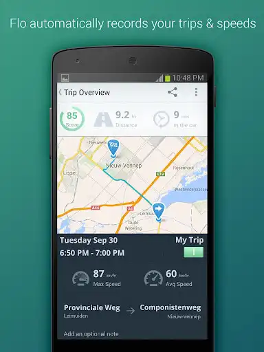 Play Flo - Driving Insights as an online game Flo - Driving Insights with UptoPlay