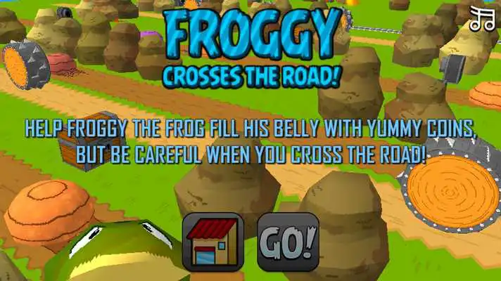 Play Floggy Jump RoadCrossingGame