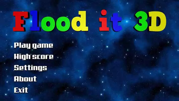 Play Flood it 3D