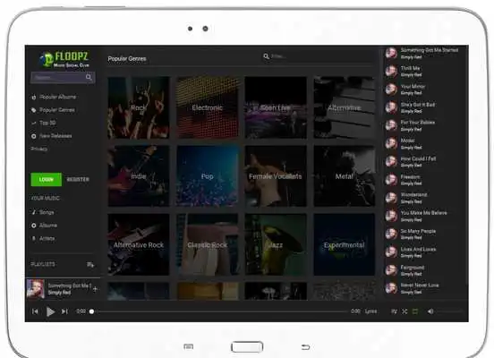 Play Floopz Free Music (without advertisement)