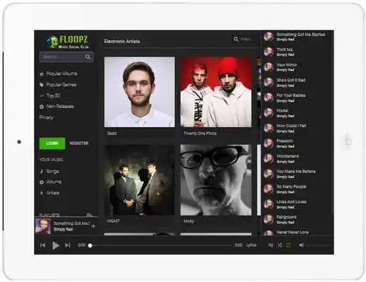 Play Floopz Free Music (without advertisement)