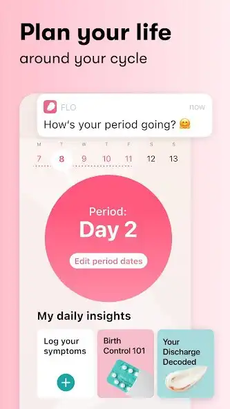 Play Flo Ovulation  Period Tracker as an online game Flo Ovulation  Period Tracker with UptoPlay