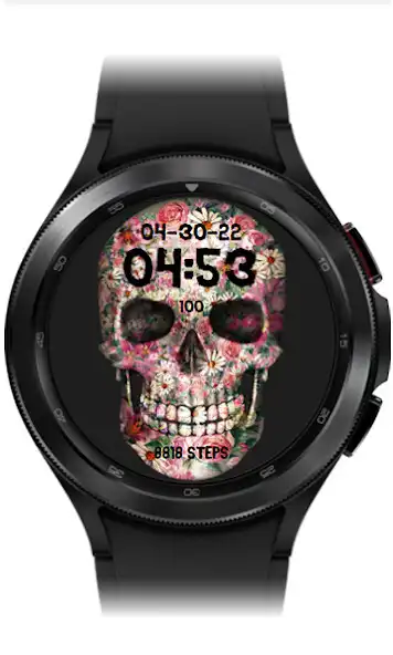 Play Floral Skull Sugar Flower Pink  and enjoy Floral Skull Sugar Flower Pink with UptoPlay