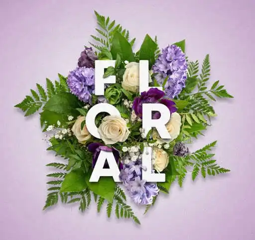 Play Floral Typography Ideas  and enjoy Floral Typography Ideas with UptoPlay
