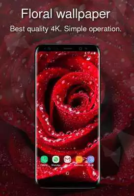 Play Floral wallpaper 4K
