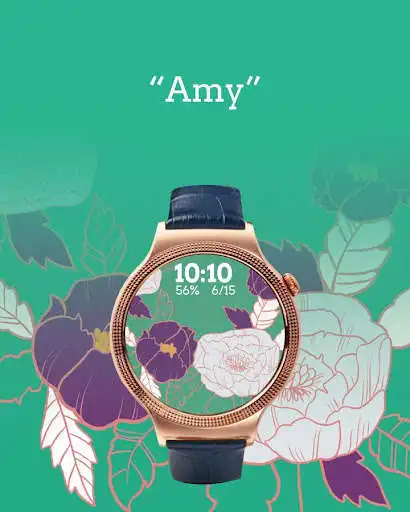Play Floral Watchface as an online game Floral Watchface with UptoPlay