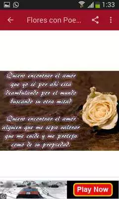 Play Flores Bonitas con Poemas y Versos